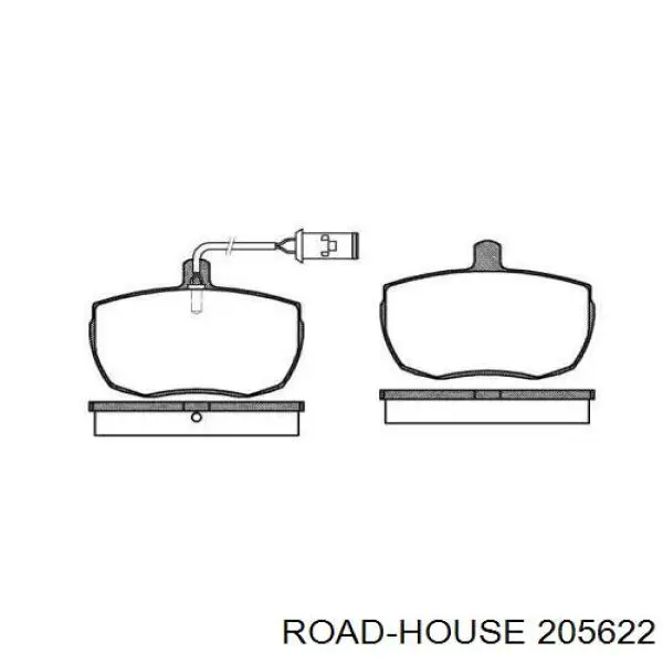 Передние тормозные колодки 205622 Road House