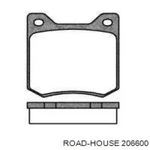 Передние тормозные колодки 206600 Road House