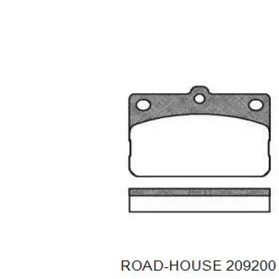 Передние тормозные колодки 209200 Road House