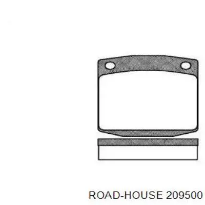 Передние тормозные колодки 209500 Road House