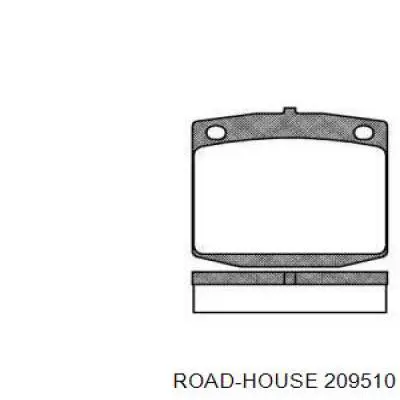 Передние тормозные колодки 209510 Road House