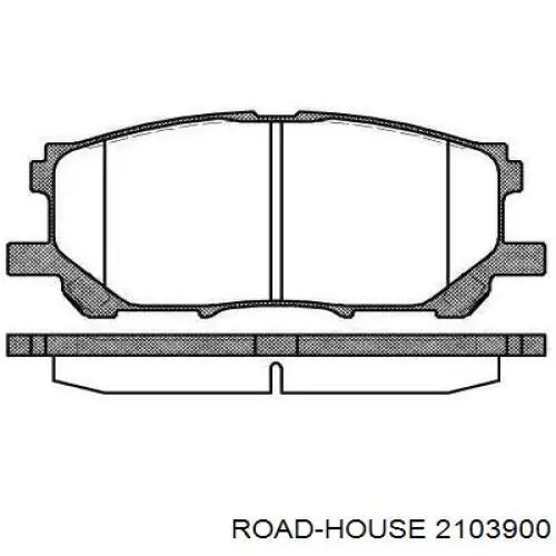 Передние тормозные колодки 2103900 Road House