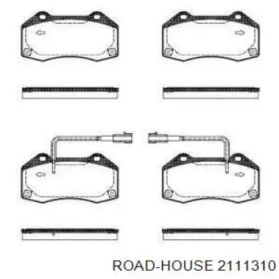 Передние тормозные колодки 2111310 Road House