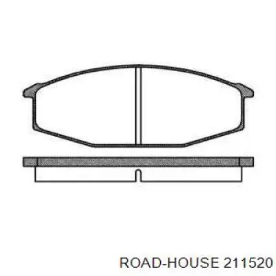 Передние тормозные колодки 211520 Road House