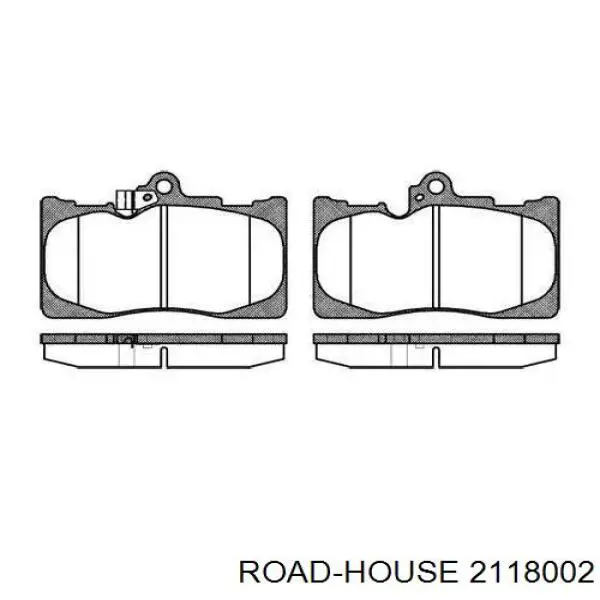 21180.02 Road House передние тормозные колодки