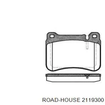 Передние тормозные колодки 2119300 Road House