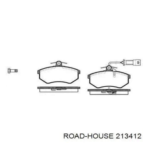 Передние тормозные колодки 213412 Road House