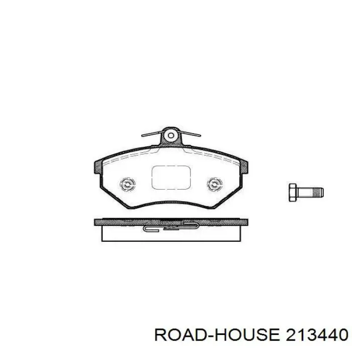 Передние тормозные колодки 213440 Road House