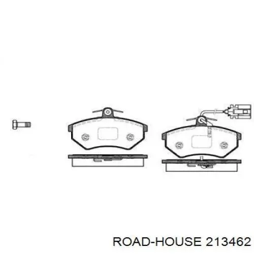 Передние тормозные колодки 213462 Road House