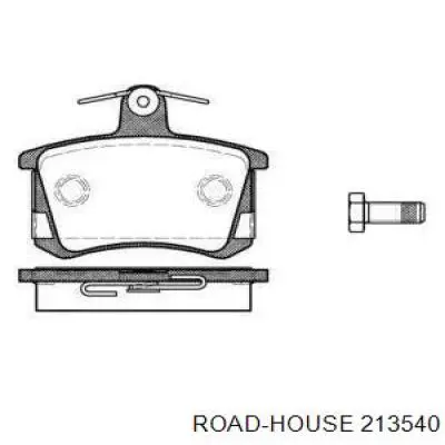 Задние тормозные колодки 213540 Road House