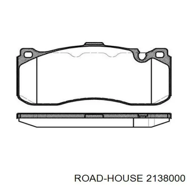 Передние тормозные колодки 2138000 Road House