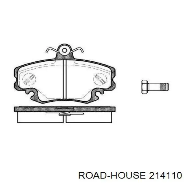 2141.10 Road House передние тормозные колодки
