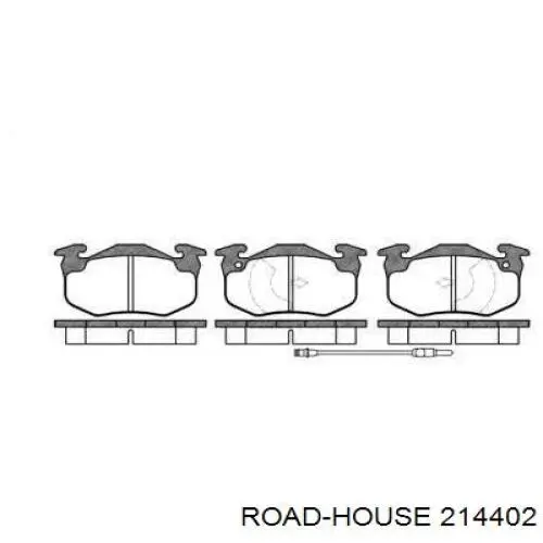 Передние тормозные колодки 214402 Road House