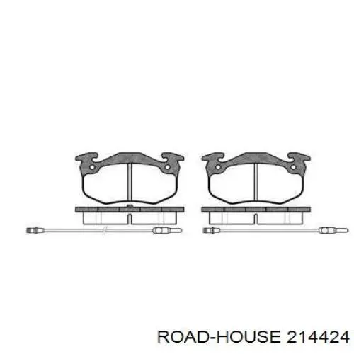 Передние тормозные колодки 214424 Road House