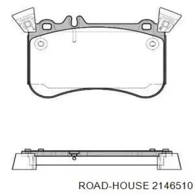 Передние тормозные колодки 2146510 Road House