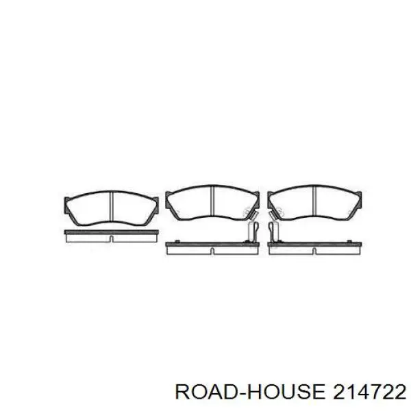 Передние тормозные колодки 214722 Road House