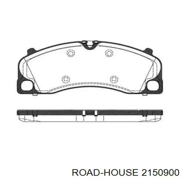 Передние тормозные колодки 2150900 Road House