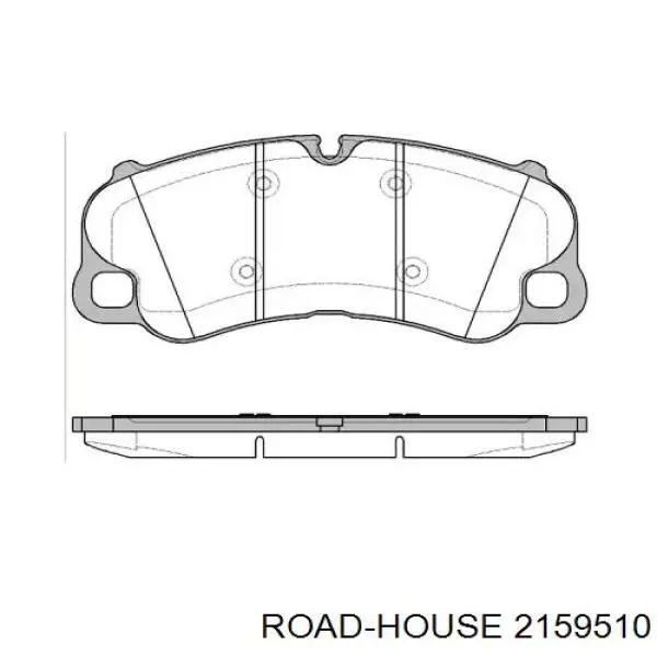99135194601 Porsche sapatas do freio dianteiras de disco