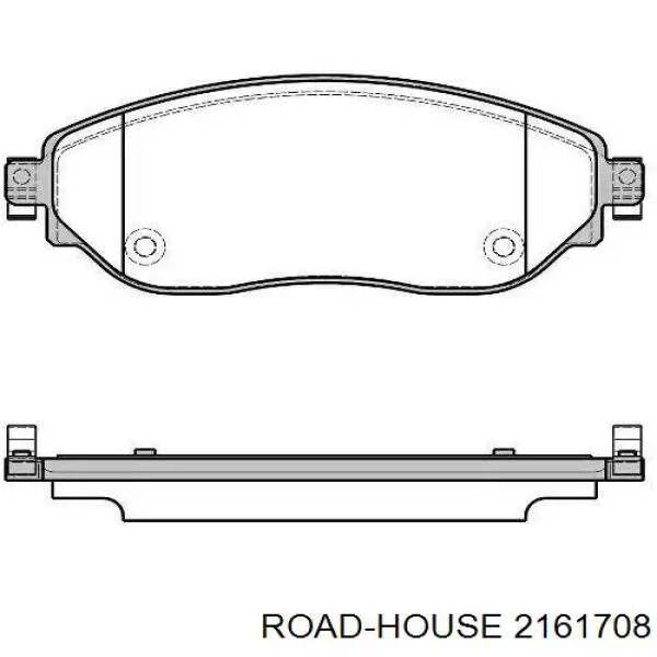 Передние тормозные колодки 2161708 Road House