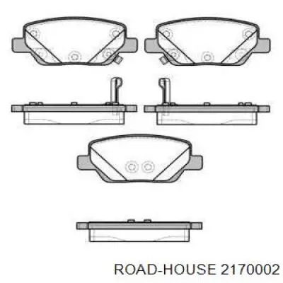 Задние тормозные колодки 2170002 Road House