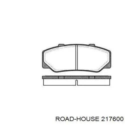 Передние тормозные колодки 217600 Road House