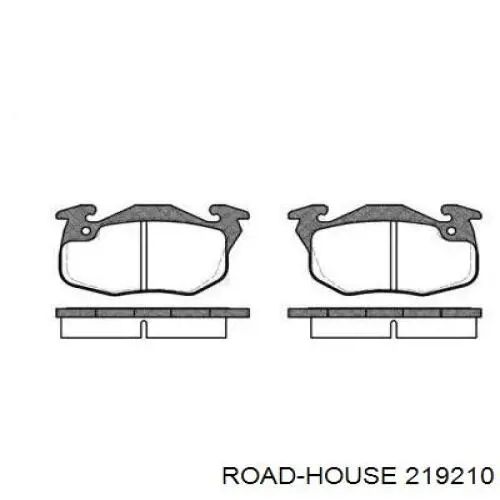 Передние тормозные колодки 219210 Road House