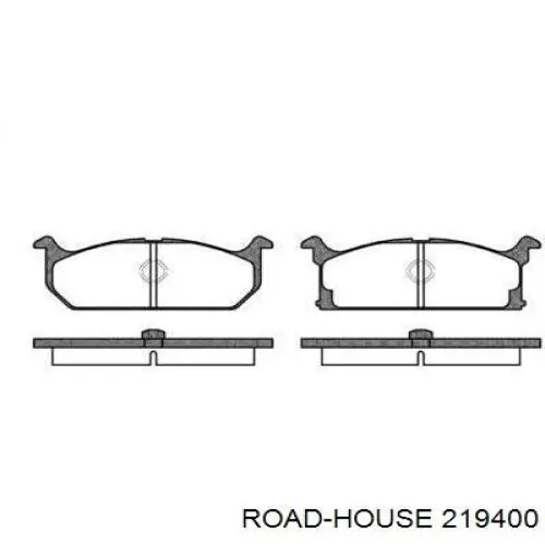 Передние тормозные колодки 219400 Road House