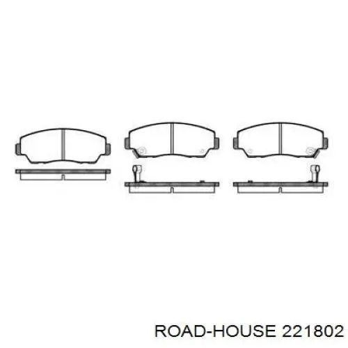 Передние тормозные колодки 221802 Road House