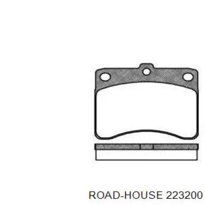 223200 Road House колодки тормозные передние дисковые
