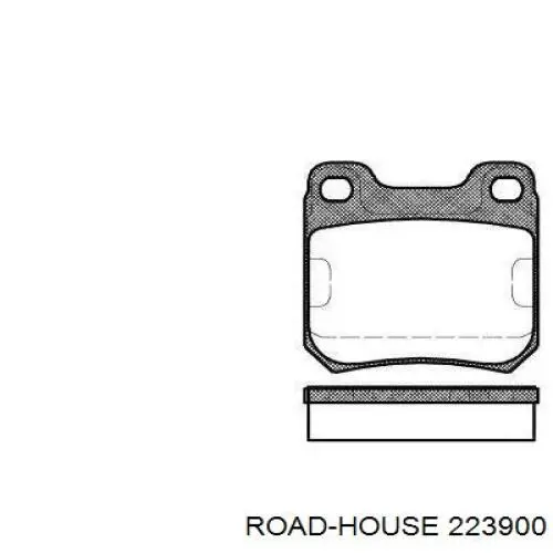 Задние тормозные колодки 223900 Road House