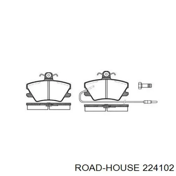 Передние тормозные колодки 224102 Road House