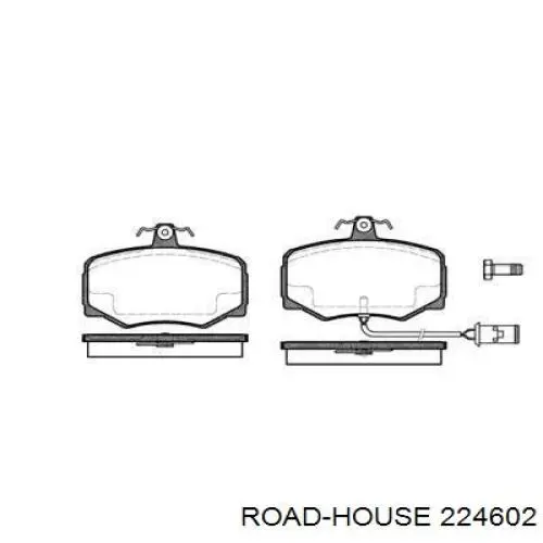 Передние тормозные колодки 224602 Road House