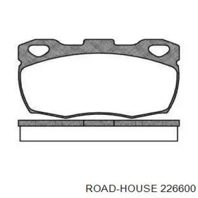 Передние тормозные колодки 226600 Road House