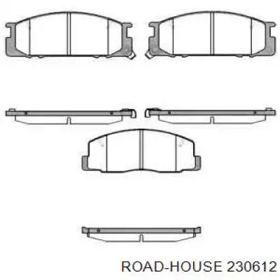 Передние тормозные колодки 230612 Road House