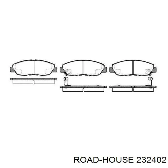 232402 Road House передние тормозные колодки