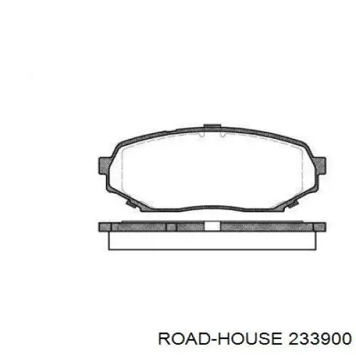 Передние тормозные колодки 233900 Road House