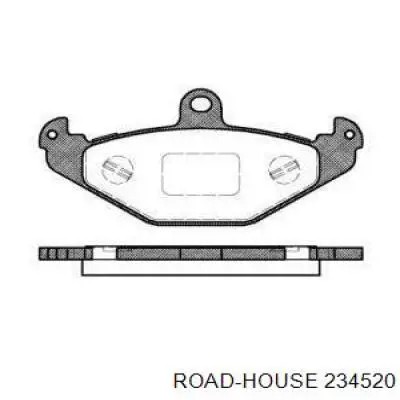 Задние тормозные колодки 234520 Road House