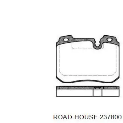 Передние тормозные колодки 237800 Road House