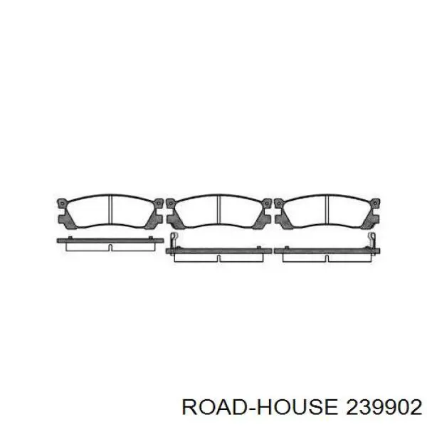 Задние тормозные колодки 239902 Road House