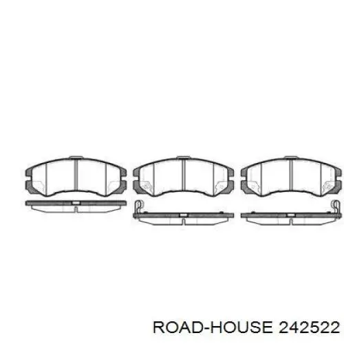 Передние тормозные колодки 242522 Road House