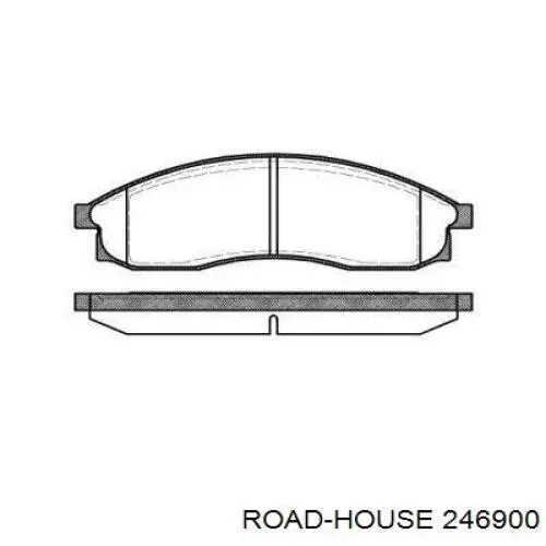 Передние тормозные колодки 246900 Road House