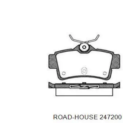 Задние тормозные колодки 247200 Road House