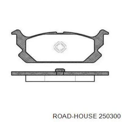 Передние тормозные колодки 250300 Road House