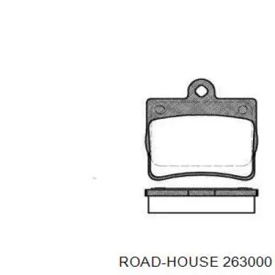 Задние тормозные колодки 263000 Road House