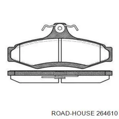 Задние тормозные колодки 264610 Road House