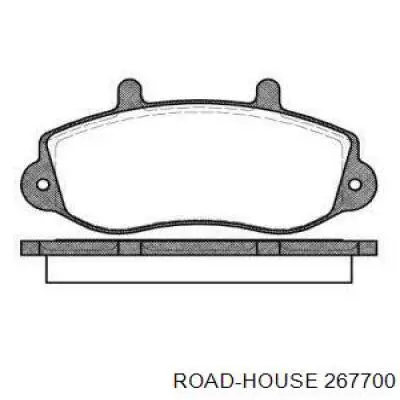 Передние тормозные колодки 267700 Road House