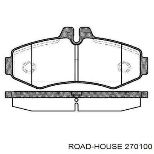 Передние тормозные колодки 270100 Road House