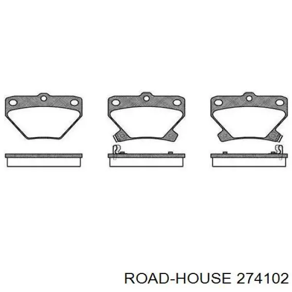 Задние тормозные колодки 274102 Road House