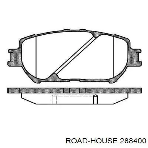 Передние тормозные колодки 288400 Road House