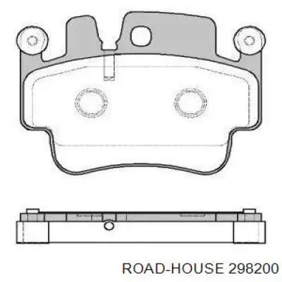 Передние тормозные колодки 298200 Road House